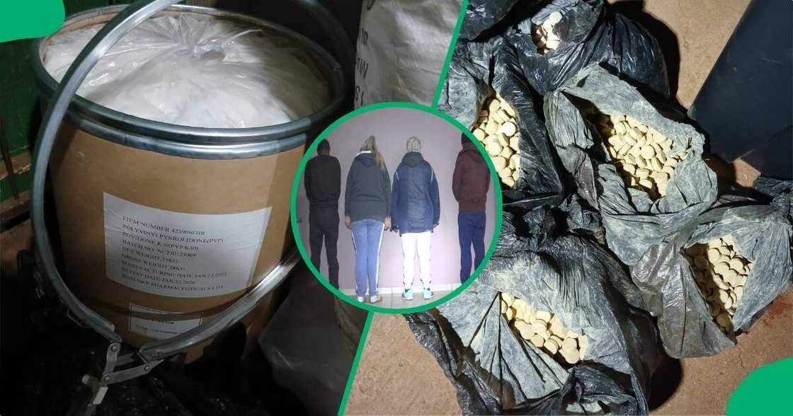 Gauteng SAPS dismantled a R2.3 million drug lab Gauteng SAPS dismantled a R2.3 million drug lab