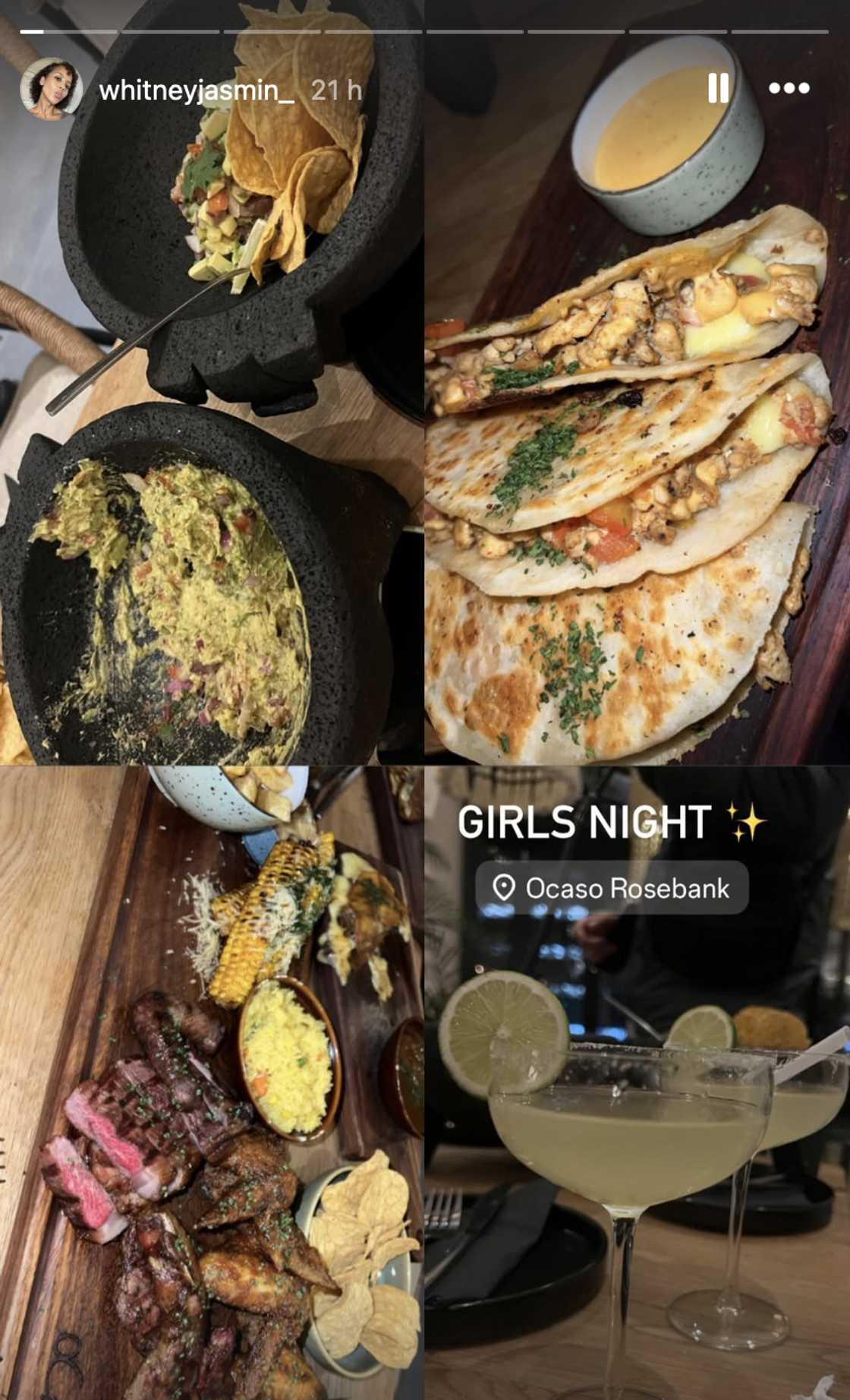 Tyla went out with her friends and sisters Tyla went out with her friends and sisters