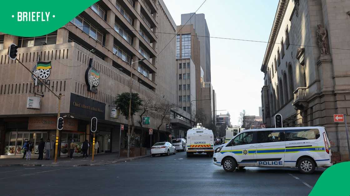The Sheriff seized items at Luthuli House worth R140,000