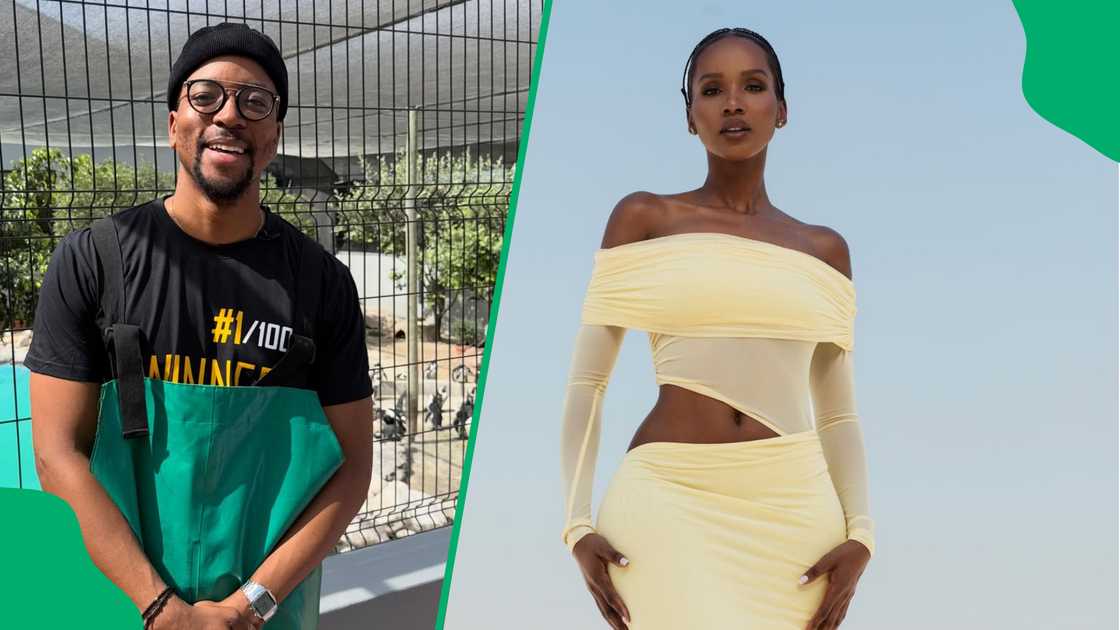 Shudufhadzo Musida and Maps Maponyane melt hearts with cute video Shudufhadzo Musida and Maps Maponyane melt hearts with cute video