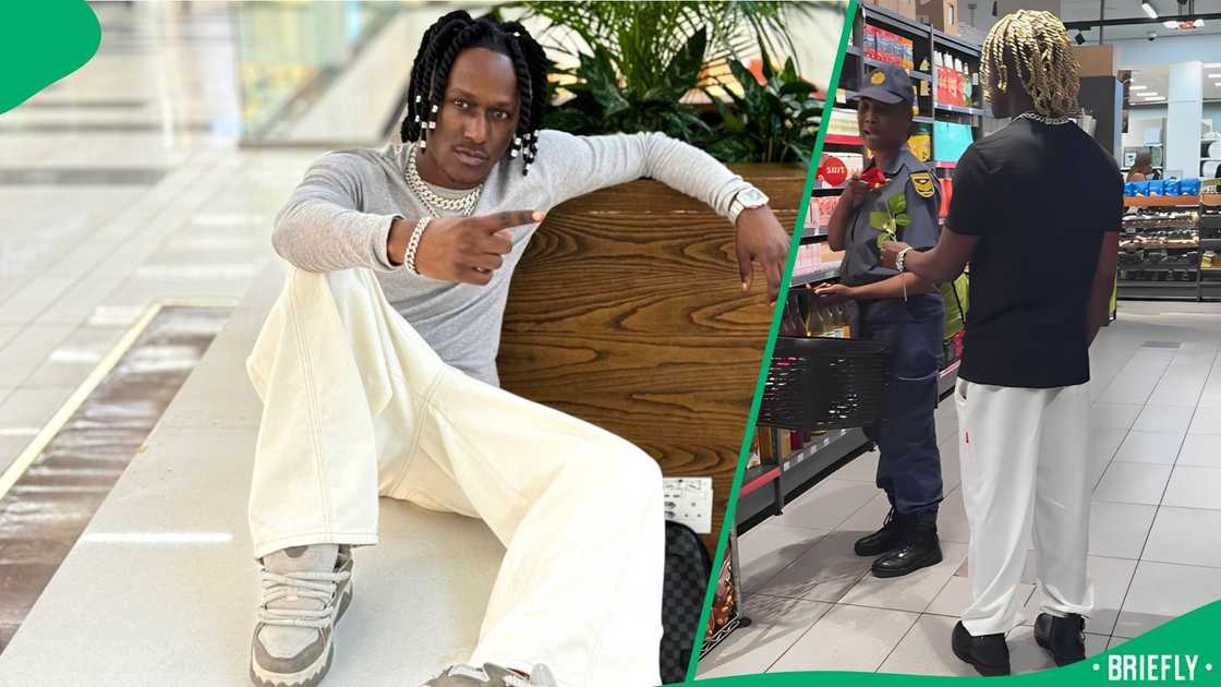 Social media users praised an officer of the law who did not entertain a guy's advances Social media users praised an officer of the law who did not entertain a guy's advances