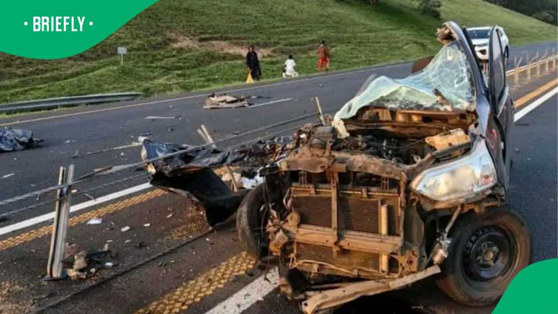The deadly N2 crash which left eight dead. The deadly N2 crash which left eight dead.