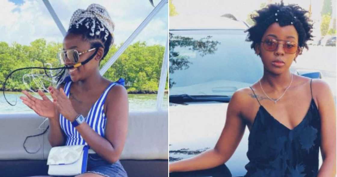 Thuso Mbedu, returns home, Mzansi, surprises family Thuso Mbedu, returns home, Mzansi, surprises family
