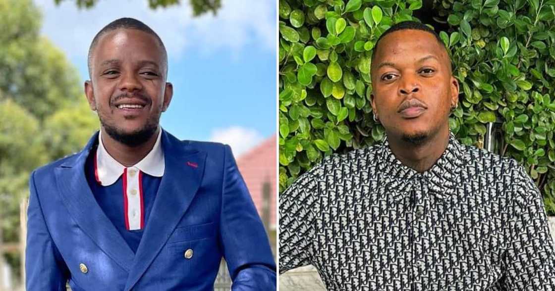 Kabza's viral video backlash has led to Oscar Mbo catching strays over his alleged fake designer clothing.