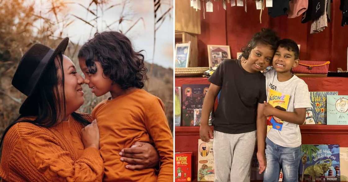 Mom with her eldest autistic son, Alexander. Mom with her eldest autistic son, Alexander.