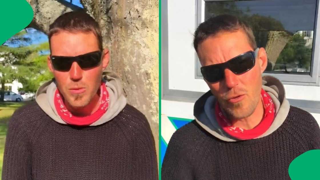 A South African man shared what it was like being homeless. A South African man shared what it was like being homeless.
