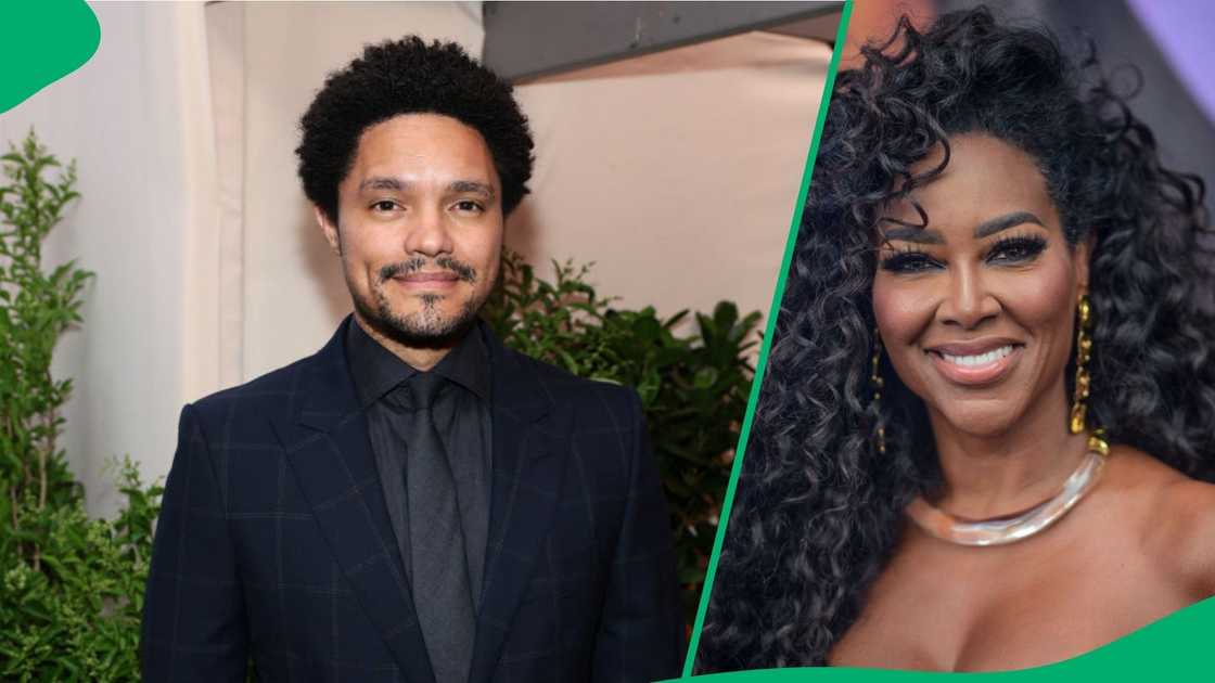 Trevor Noah is Kenya Moore's celebrity crush.