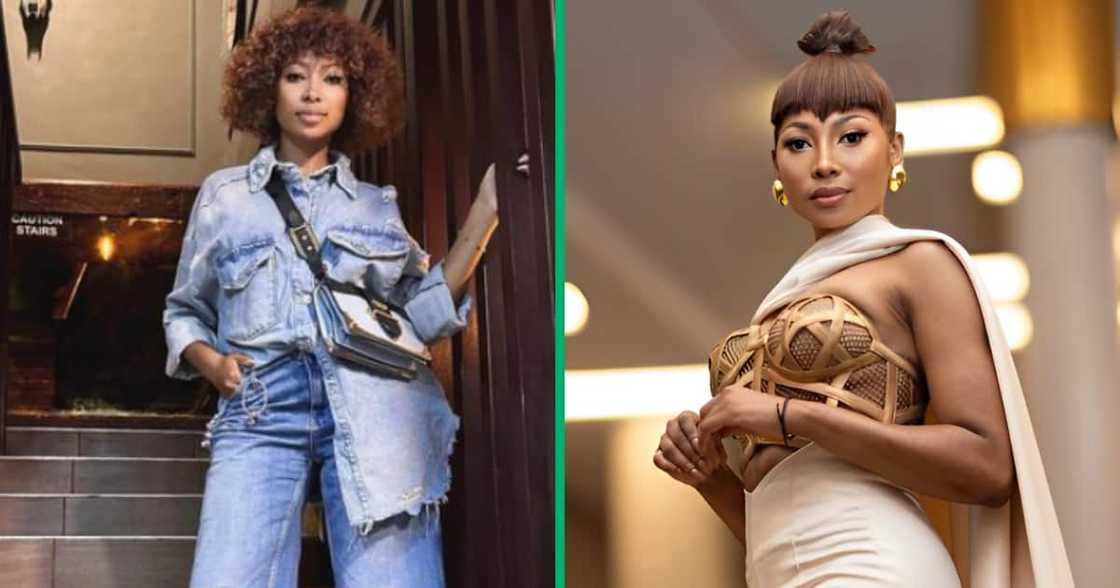 Enhle Mbali shared a video of herself when she came into the spotlight at age 17 Enhle Mbali shared a video of herself when she came into the spotlight at age 17