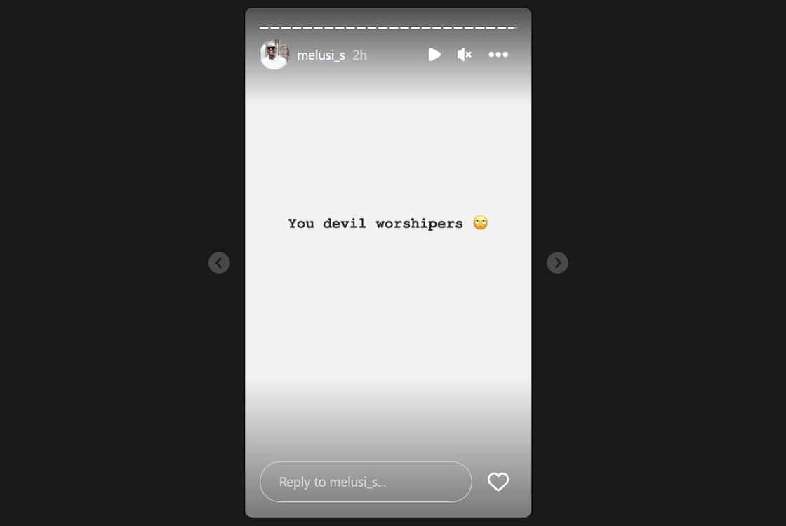 Melusi responds to Mihlali's rant Melusi responds to Mihlali's rant