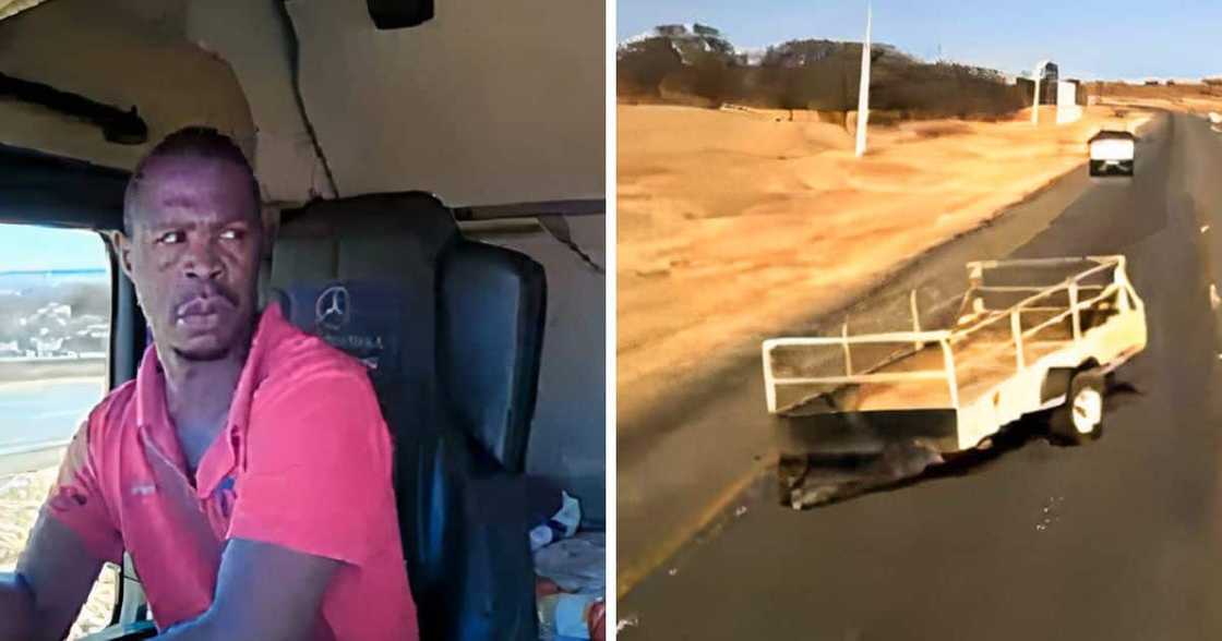 truck driver trailer, driving, south africa, accident, crash