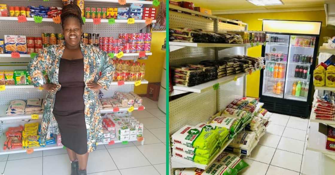 The perseverant mother of four children in Johannesburg saw a need for a grocery store in her local township and opened one. The perseverant mother of four children in Johannesburg saw a need for a grocery store in her local township and opened one.