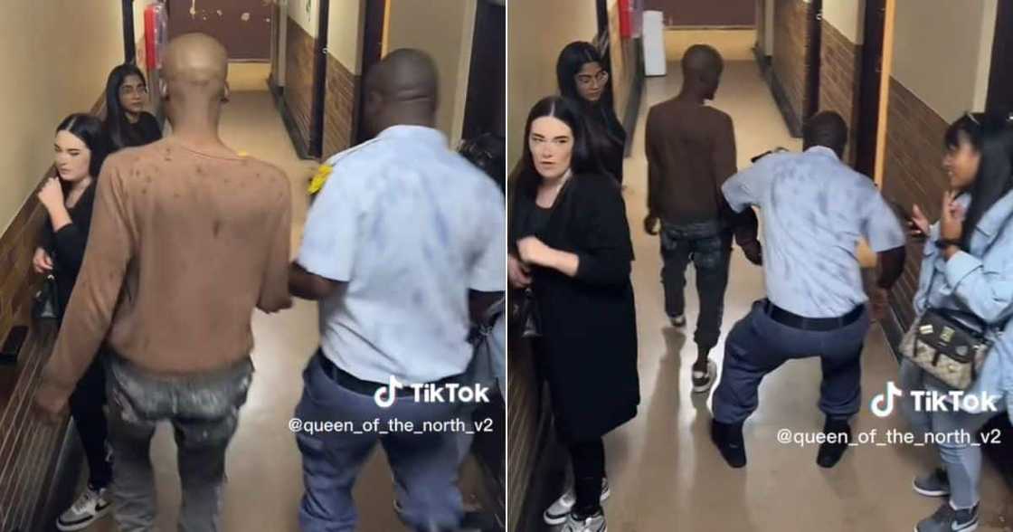 SAPS dance amapiano while holding criminal SAPS dance amapiano while holding criminal