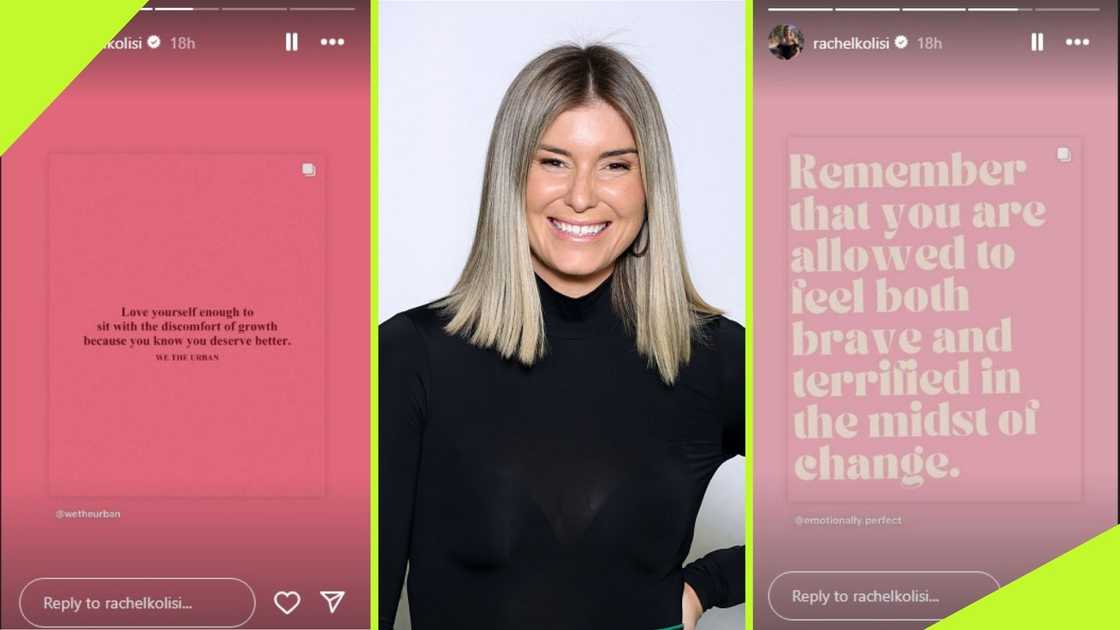 Rachel Smith shares different quotes on her social media page. Rachel Smith shares different quotes on her social media page.