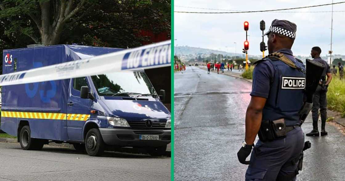 Johannesburg N12 CIT heist man hunt by SAPS Johannesburg N12 CIT heist man hunt by SAPS