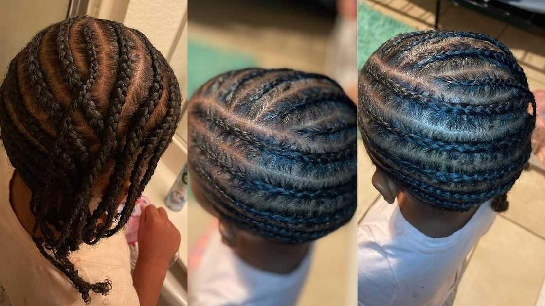 Natural lemonade braids Natural lemonade braids