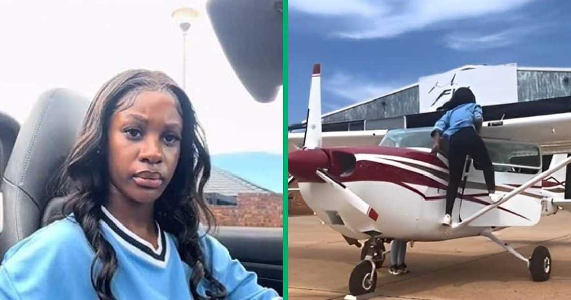 A TikTok video shows a pilot flying for lunch A TikTok video shows a pilot flying for lunch