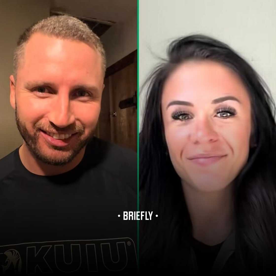 An American wife and her Afrikaner husband starred in a TikTok video. An American wife and her Afrikaner husband starred in a TikTok video.