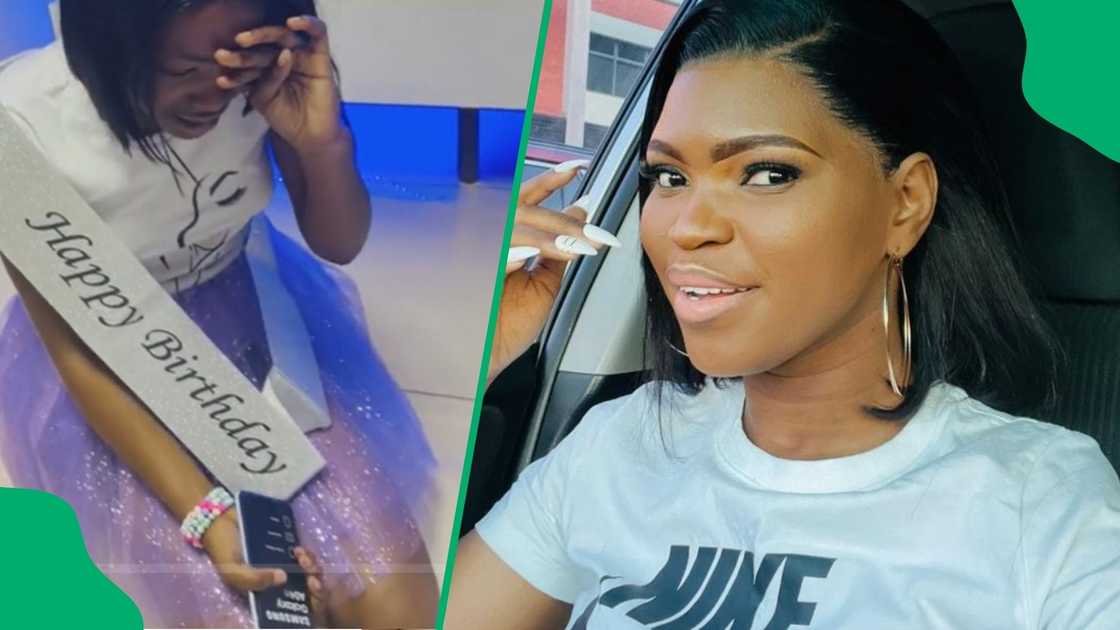 Girl brought to tears after receiving new phone on her birthday Girl brought to tears after receiving new phone on her birthday