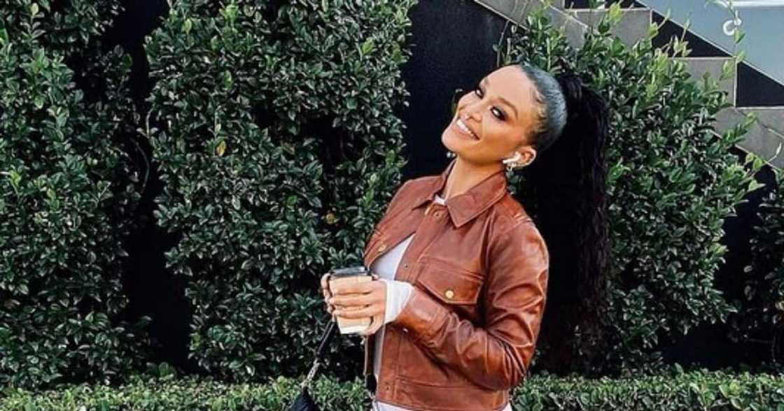 Pearl Thusi, admits, likes drama, video