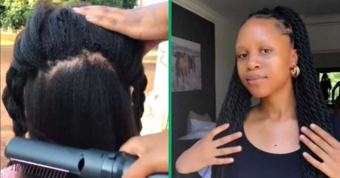 TikTok video shows woman doing mom's wash day