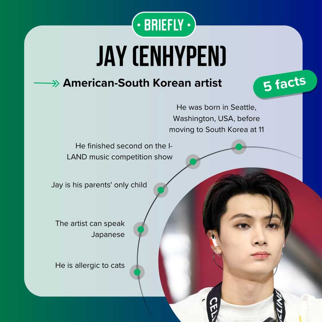 Jay (ENHYPEN)'s facts Jay (ENHYPEN)'s facts