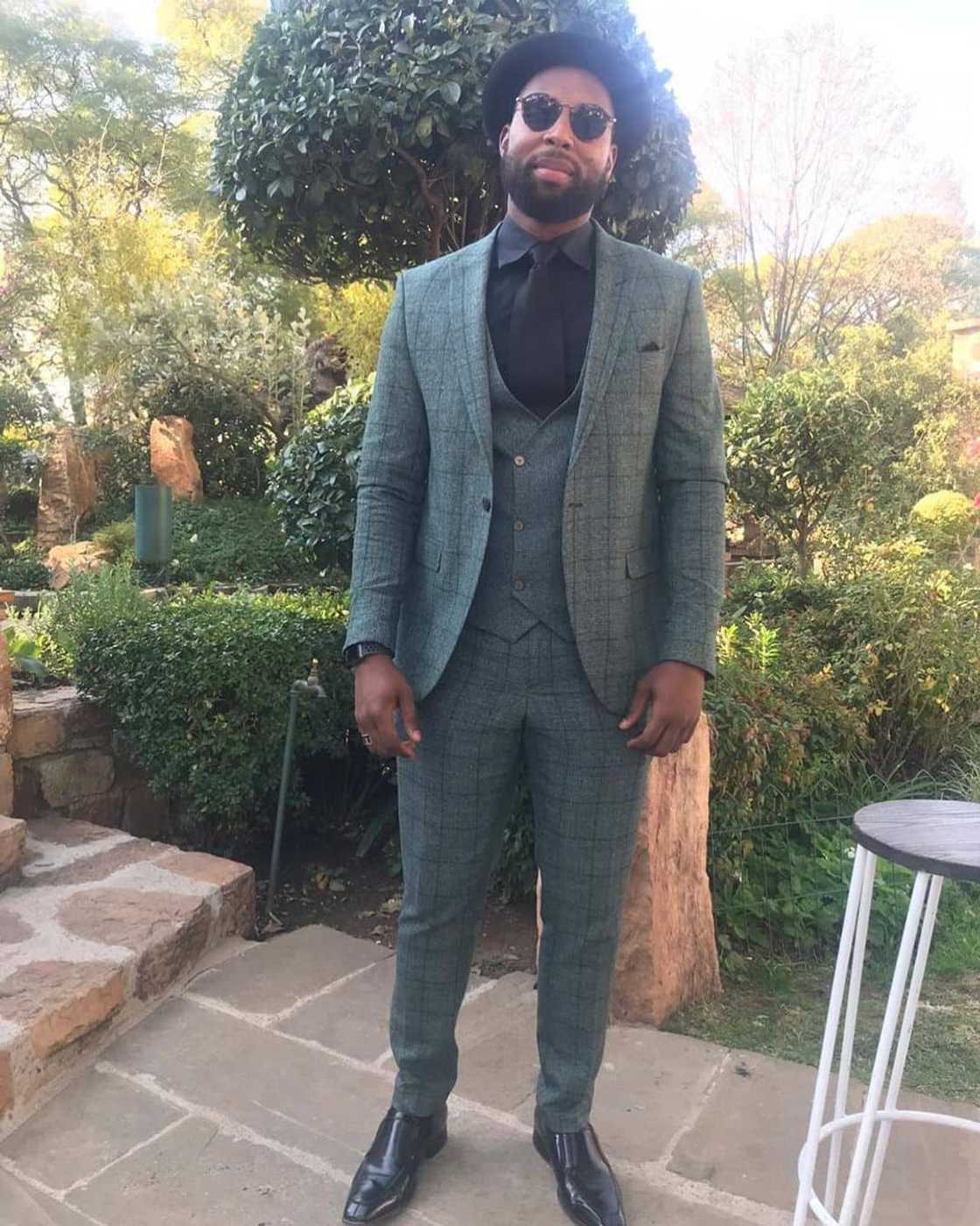 Sizwe Dhlomo is known for flexing his properties Sizwe Dhlomo is known for flexing his properties