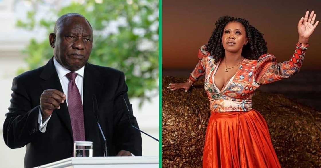 Cyril Ramaphosa paid tribute to Zahara Cyril Ramaphosa paid tribute to Zahara