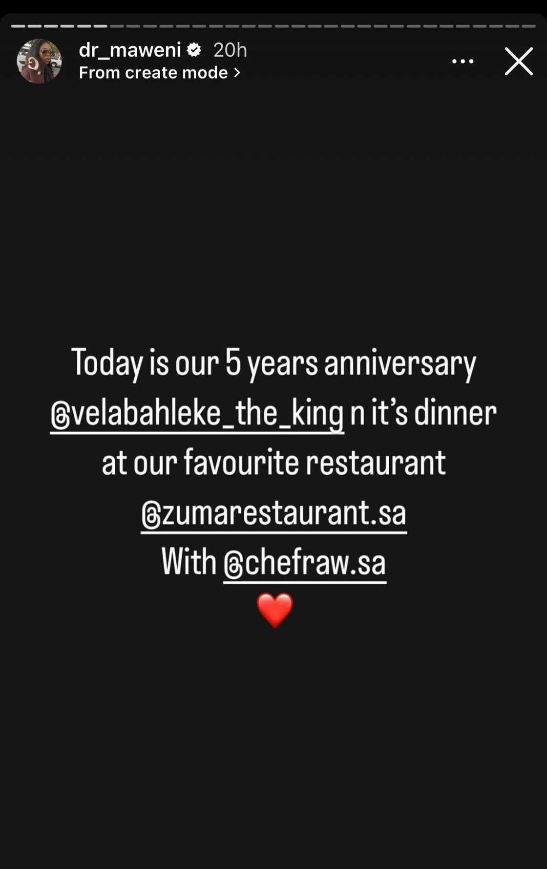 Gogo Maweni celebrates fifth anniversary with husband Gogo Maweni celebrates fifth anniversary with husband