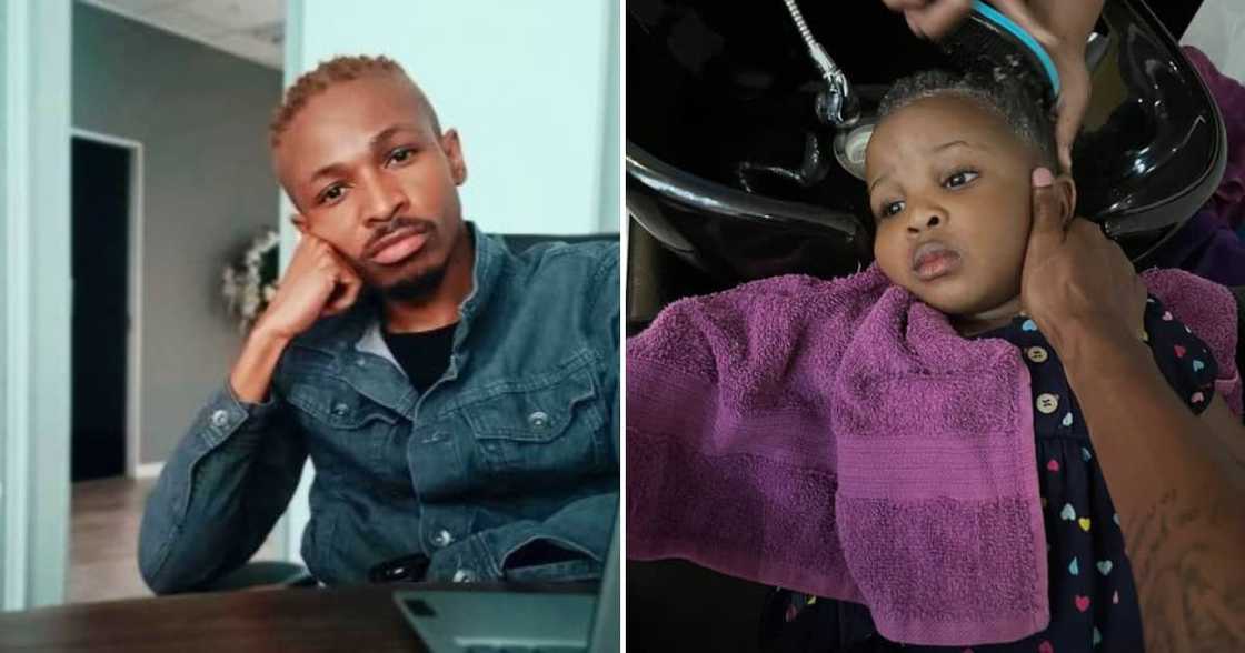 Twitter user @Bonisile_RMS and his beautiful daughter Twitter user @Bonisile_RMS and his beautiful daughter
