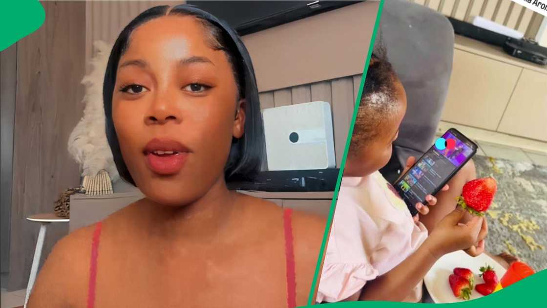 TikTok users were entertained after seeing a toddler's odd craving