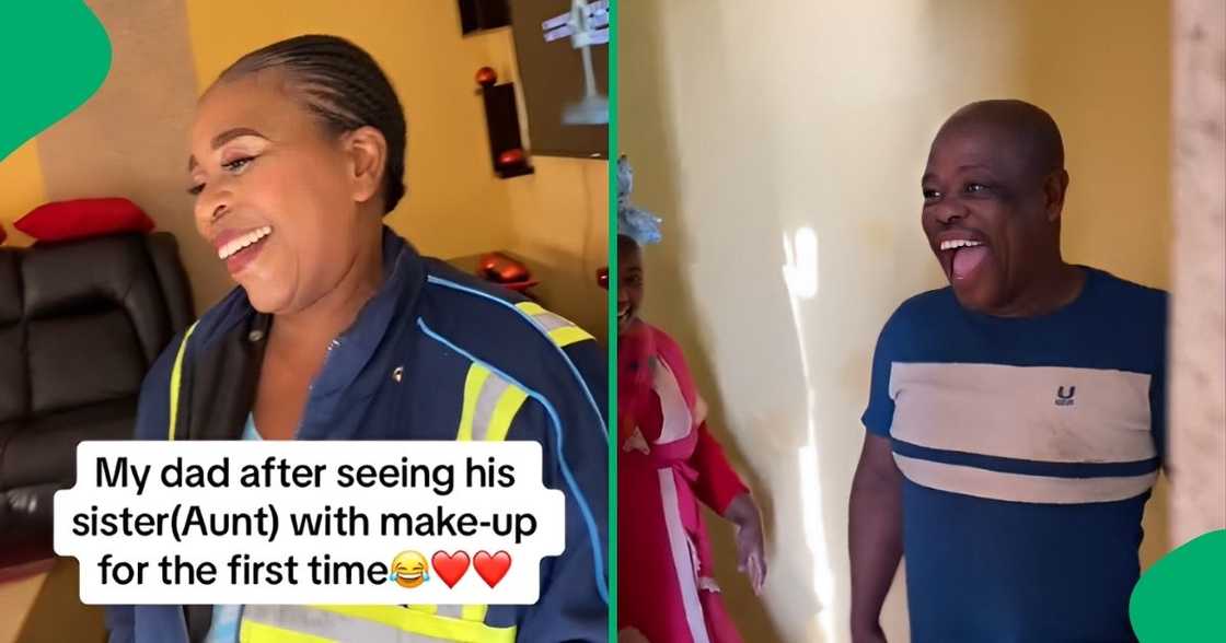 A TikTok video captured a heartwarming moment between siblings