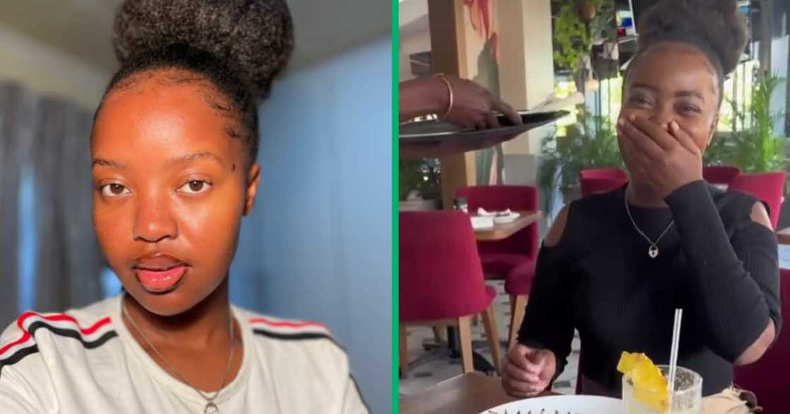 Mzansi hearts melted when she posted the video of the valentines request. Mzansi hearts melted when she posted the video of the valentines request.