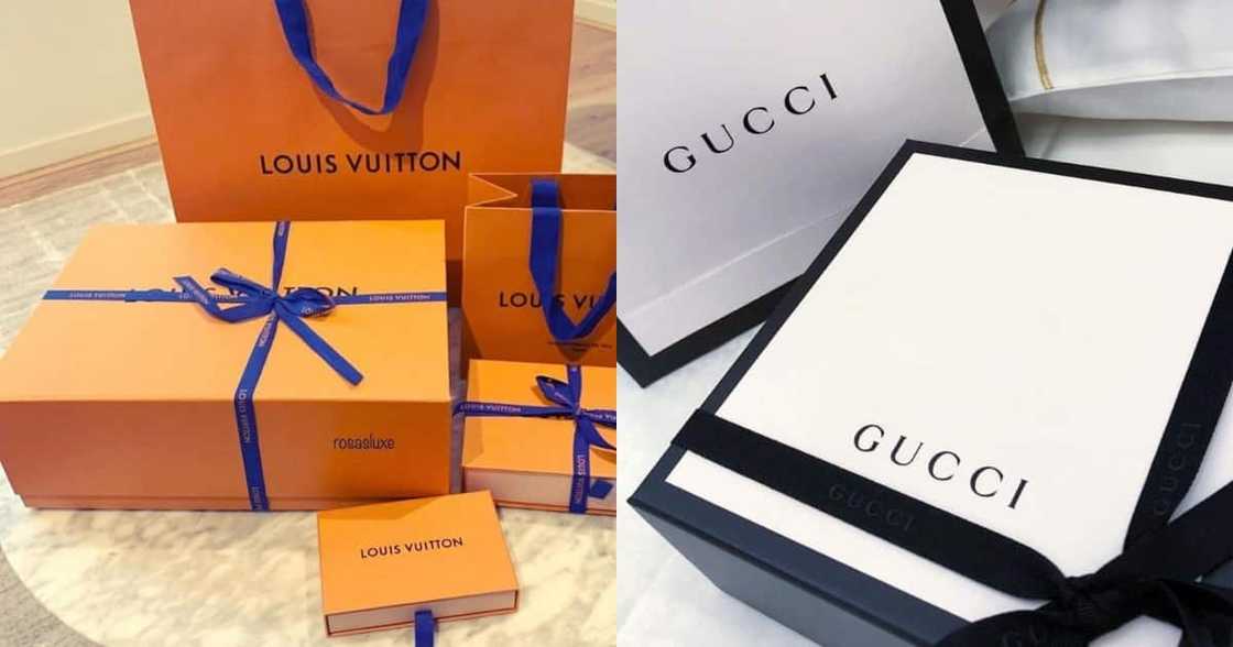 Mzansi reacts to the sale of Gucci and LV boxes Mzansi reacts to the sale of Gucci and LV boxes