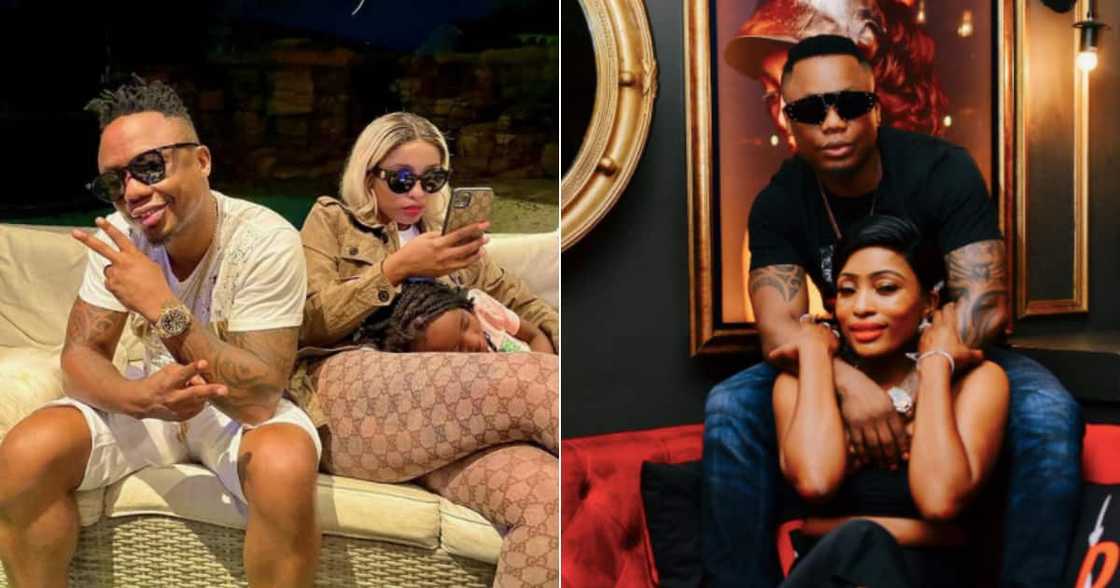 DJ Tira and his wife Gugu Khathi celebrate Valentine's Day in the bush DJ Tira and his wife Gugu Khathi celebrate Valentine's Day in the bush