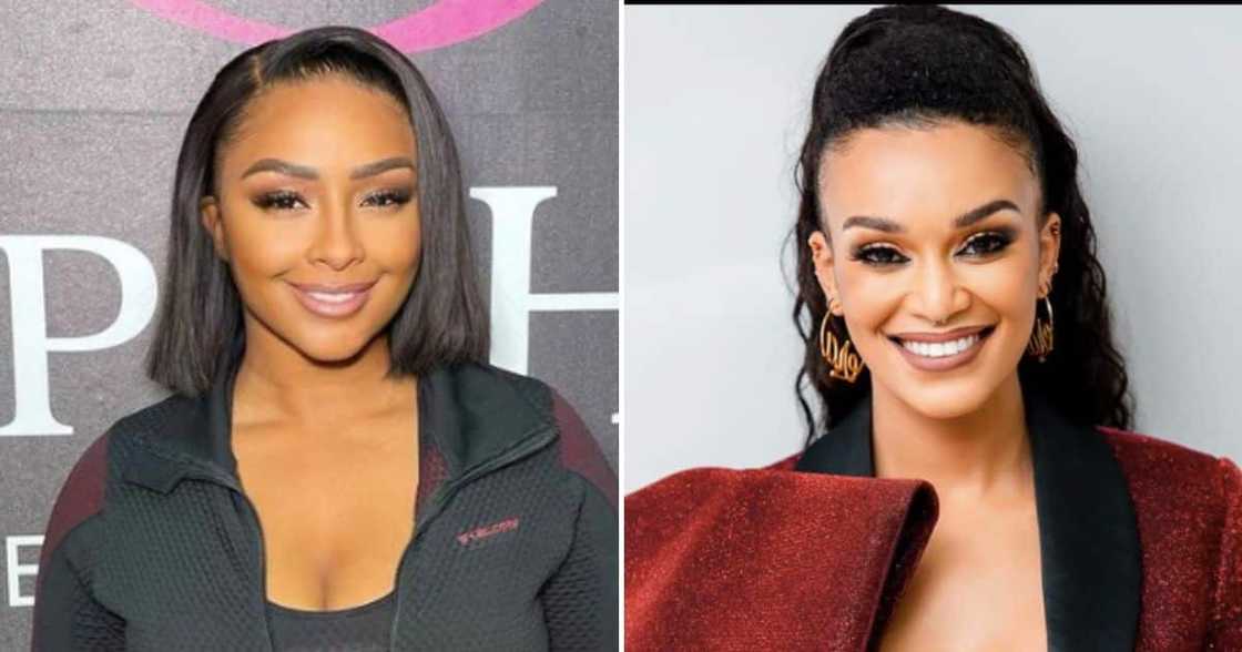 Boity Thulo and Pearl Thusi Boity Thulo and Pearl Thusi