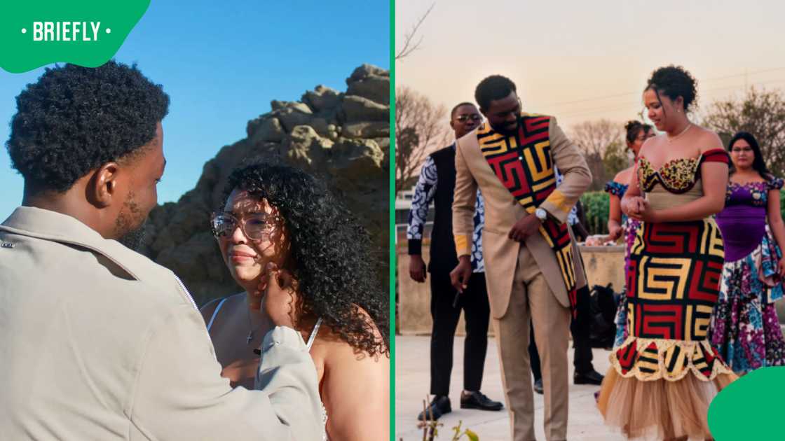 SA woman marries Congolese man in beautiful traditional wedding SA woman marries Congolese man in beautiful traditional wedding