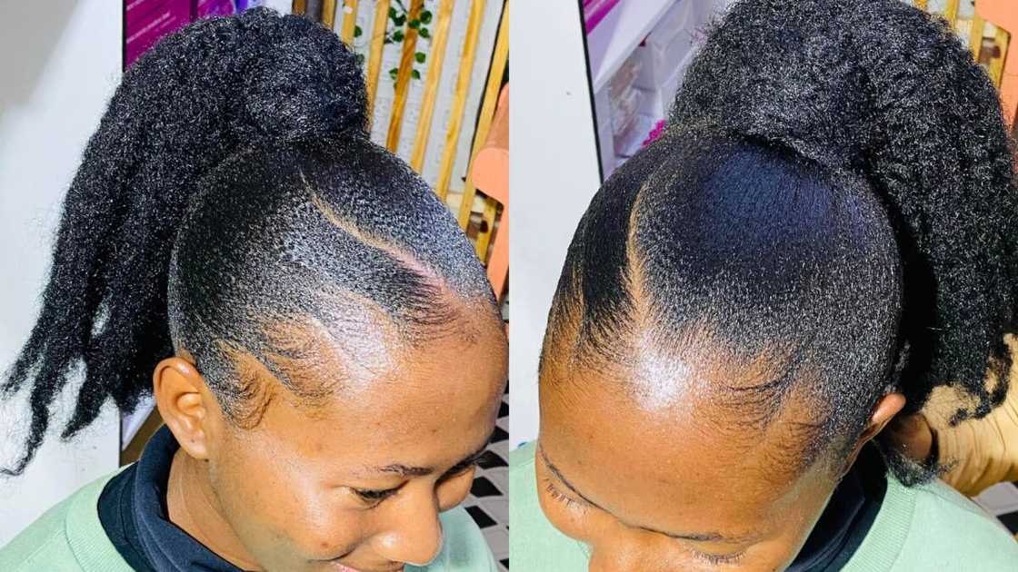 Gelled hairstyles with a medium extension Gelled hairstyles with a medium extension