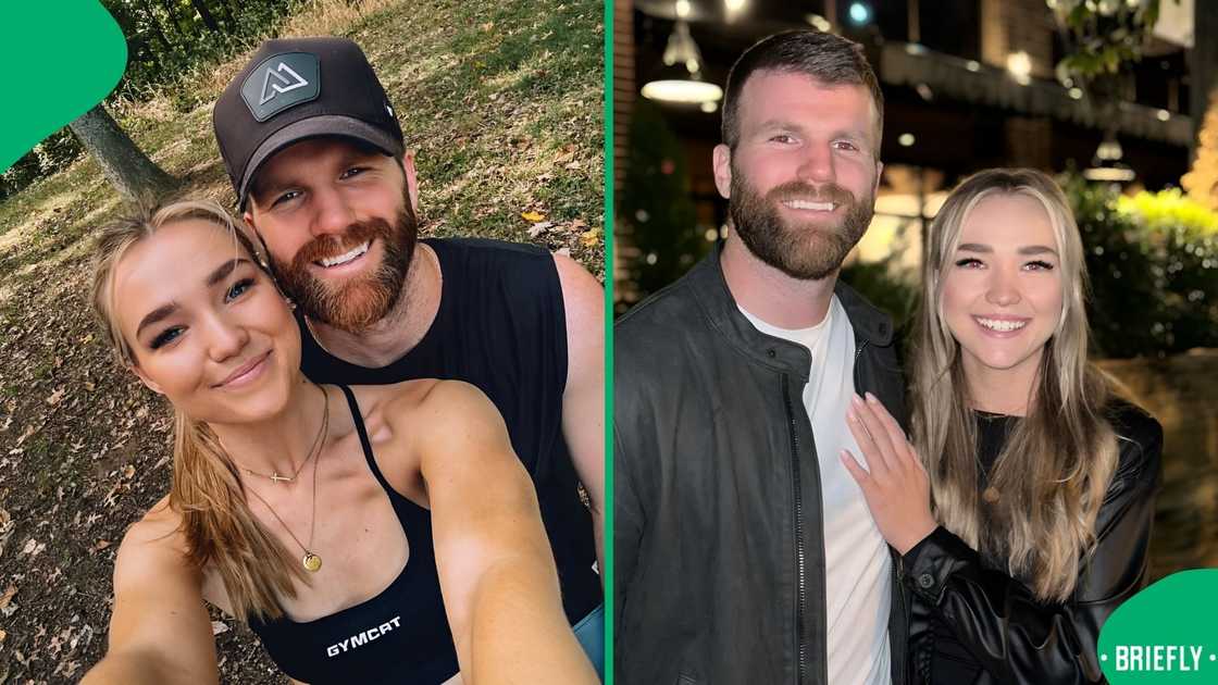 A South African woman and her American boyfriend. A South African woman and her American boyfriend.