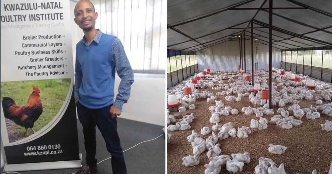 A former engineer left his cushy job to ear R3k a month. A former engineer left his cushy job to ear R3k a month.