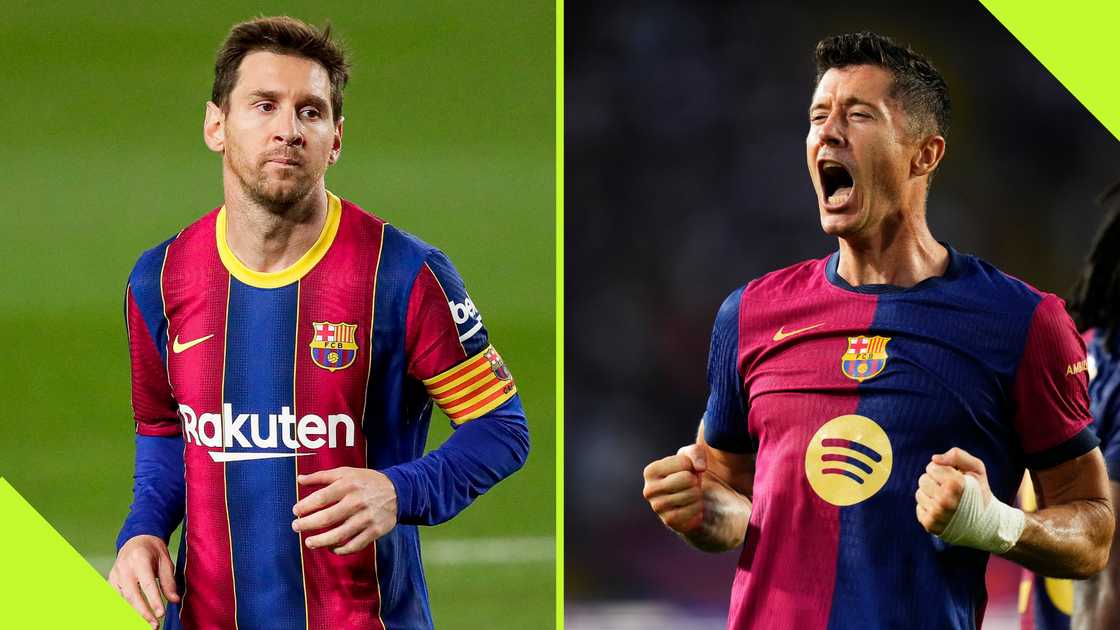 Robert Lewandowski equals La Liga record last accomplished by Lionel Messi. Robert Lewandowski equals La Liga record last accomplished by Lionel Messi.