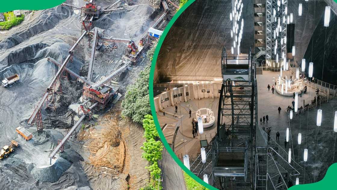 Ongoing mining operations Ongoing mining operations