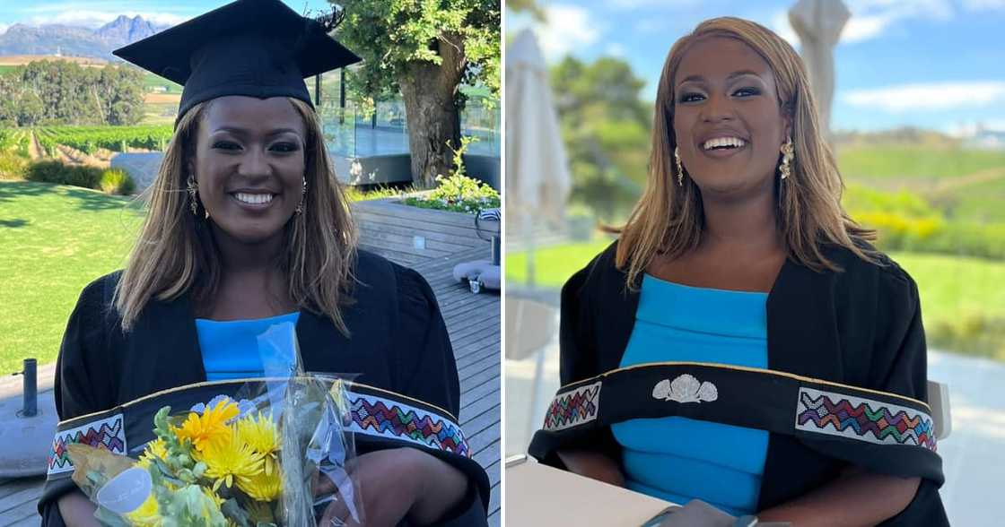 The UWC graduate has a job in a new city and posted about how excited she feels about the career milestone