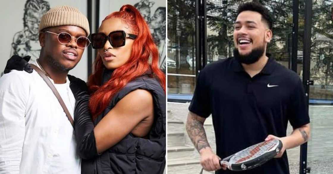 AKA, DJ Zinhle, and Murdah Bongz AKA, DJ Zinhle, and Murdah Bongz