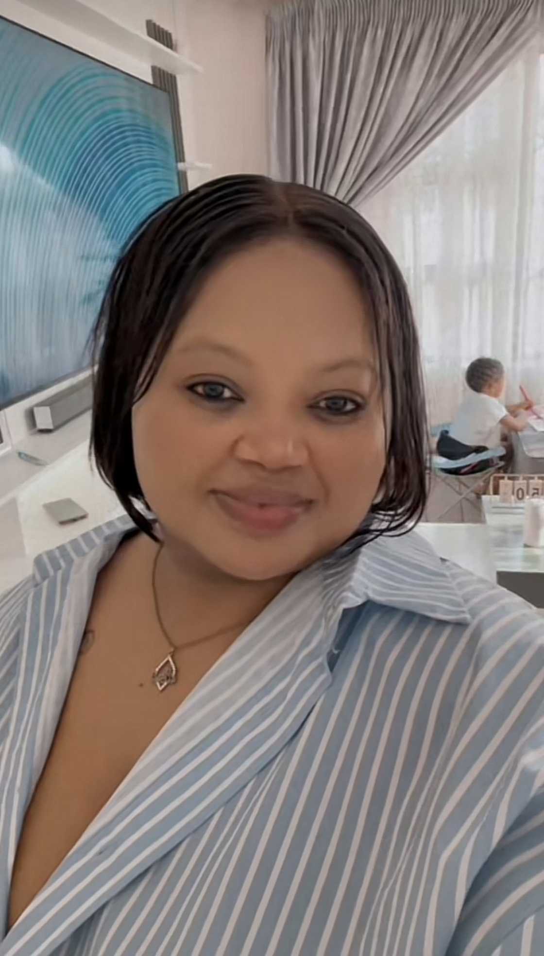 A TikTok user and a Grade 1 learner