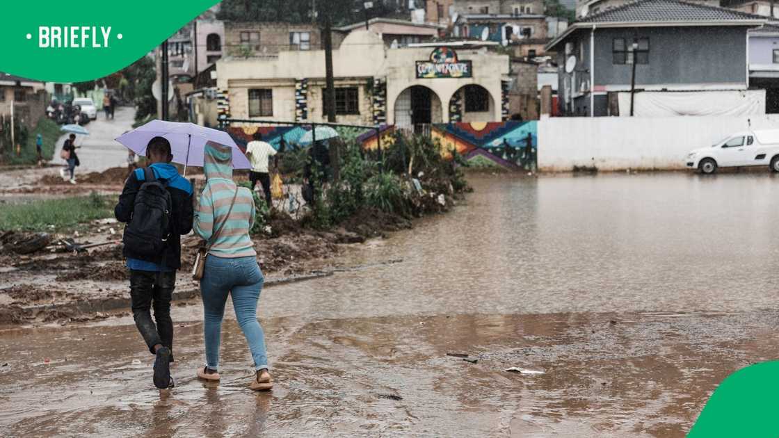 The South African Weather Service said heavy rainfall will hit parts of the country