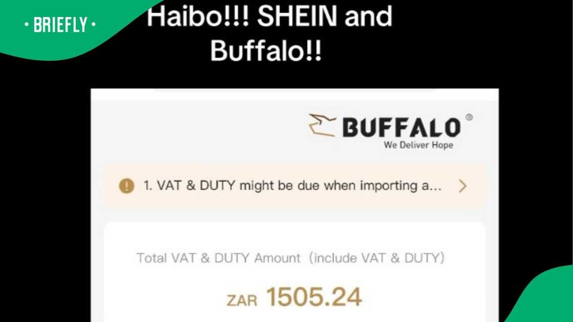 A young woman shared her surprise after seeing how much tax she had to pay for her Shein order. A young woman shared her surprise after seeing how much tax she had to pay for her Shein order.