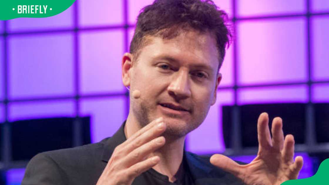 Bryan Johnson during the second day of Web Summit in Altice Arena Bryan Johnson during the second day of Web Summit in Altice Arena