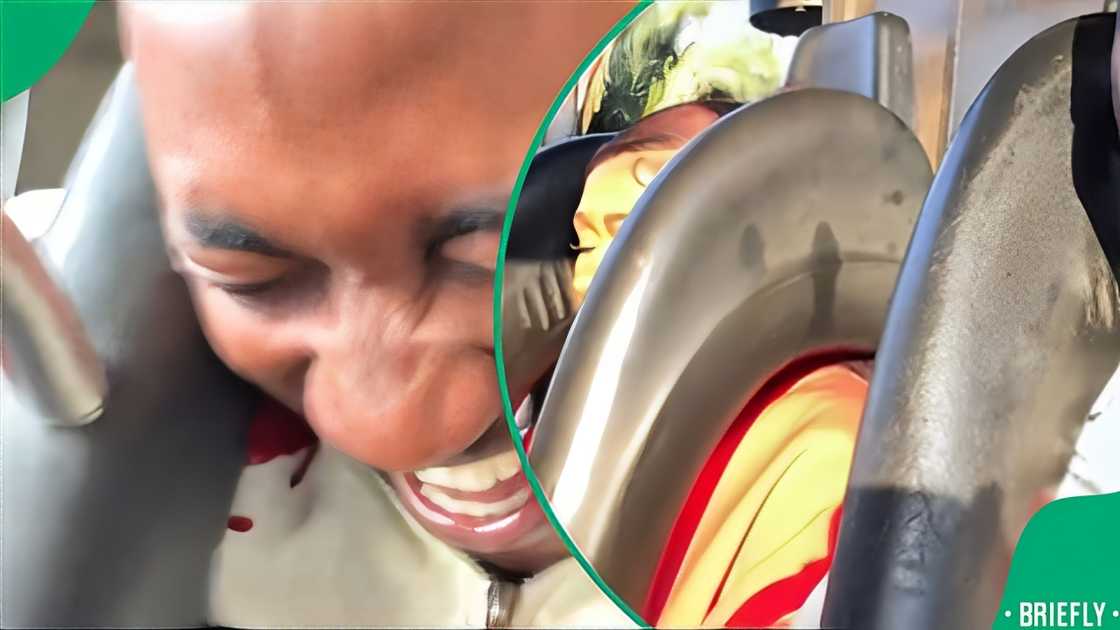 A couple went to Gold Reef City for a date and their reactions on the Anaconda ride has left netizens in stitches A couple went to Gold Reef City for a date and their reactions on the Anaconda ride has left netizens in stitches