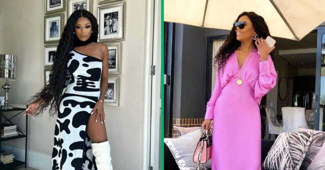Bonang Matheba responds to a fan Bonang Matheba responds to a fan