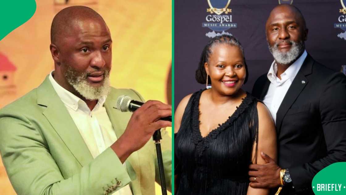 Actor Muzi Mthabela celebrated his wedding anniversary Actor Muzi Mthabela celebrated his wedding anniversary